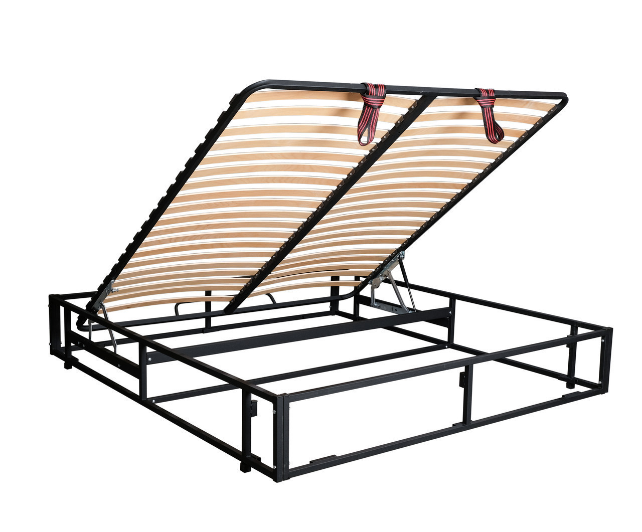 

Каркас двуспальный вкладной с подъемным механизмом с фиксатором и основанием 2000*2000 мм (34 ламели)