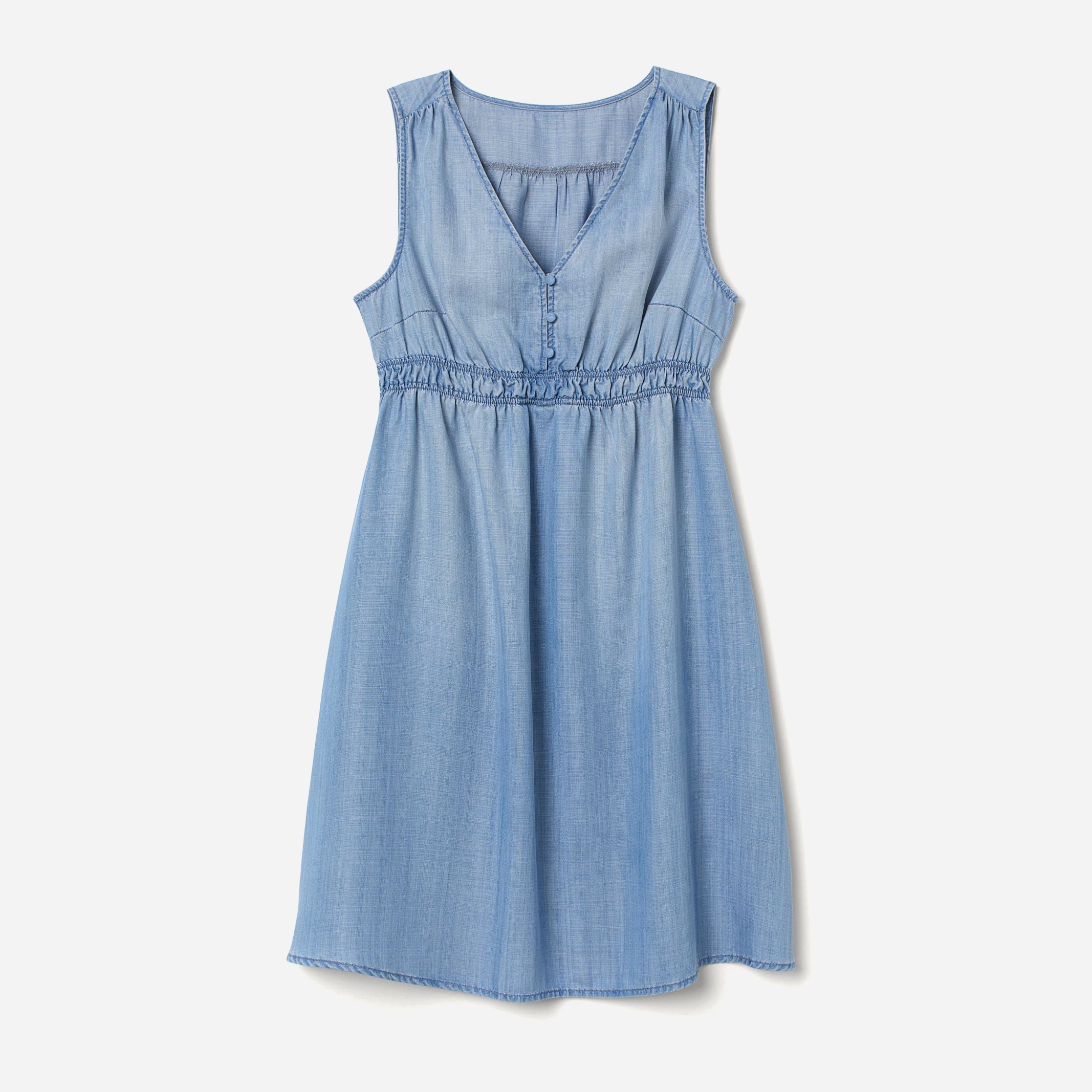 

Платье для беременных H&M 611-8451161 2XL Голубое