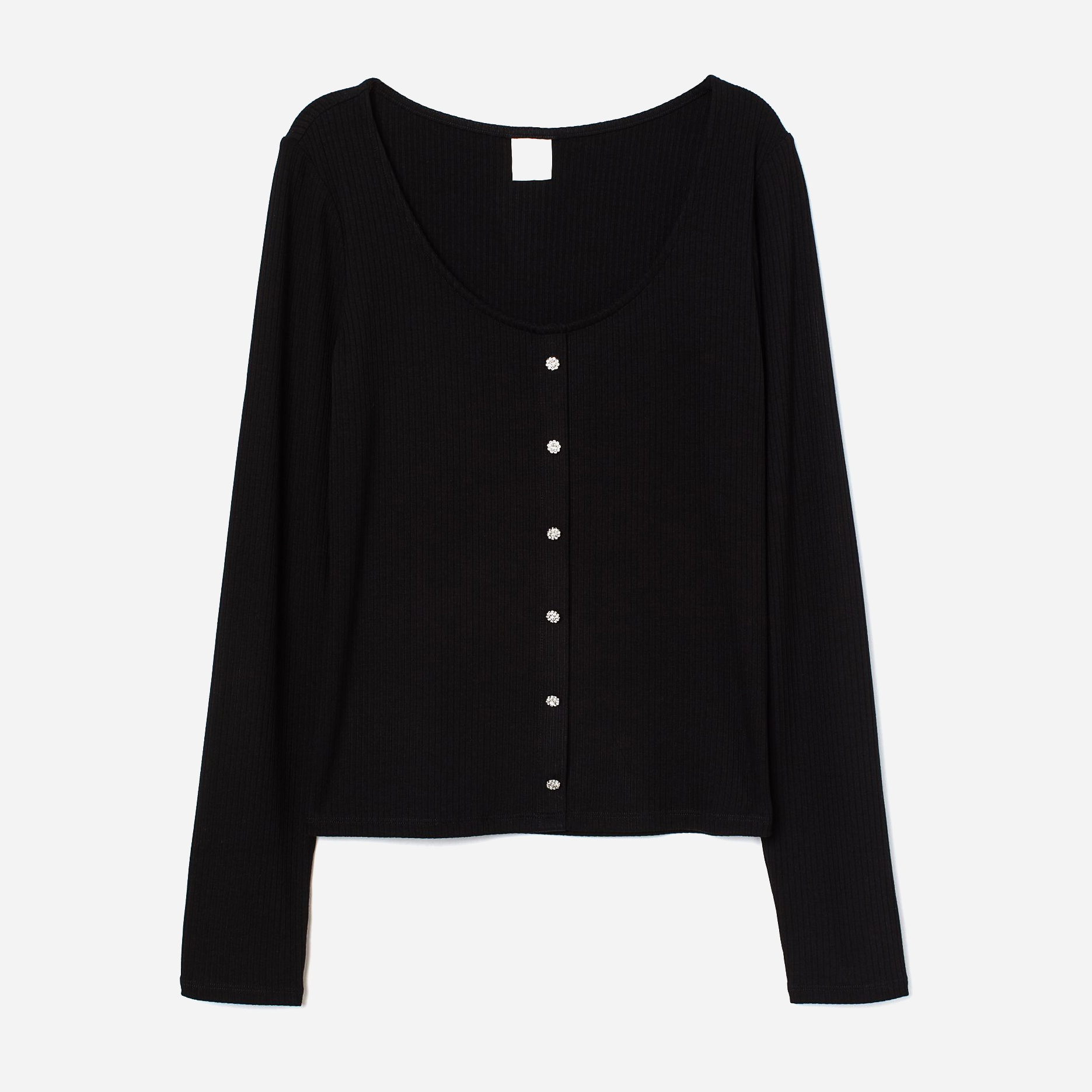 

Лонгслив H&M 2712-8614691  Черный, Лонгслив H&M 2712-8614691 XL Черный