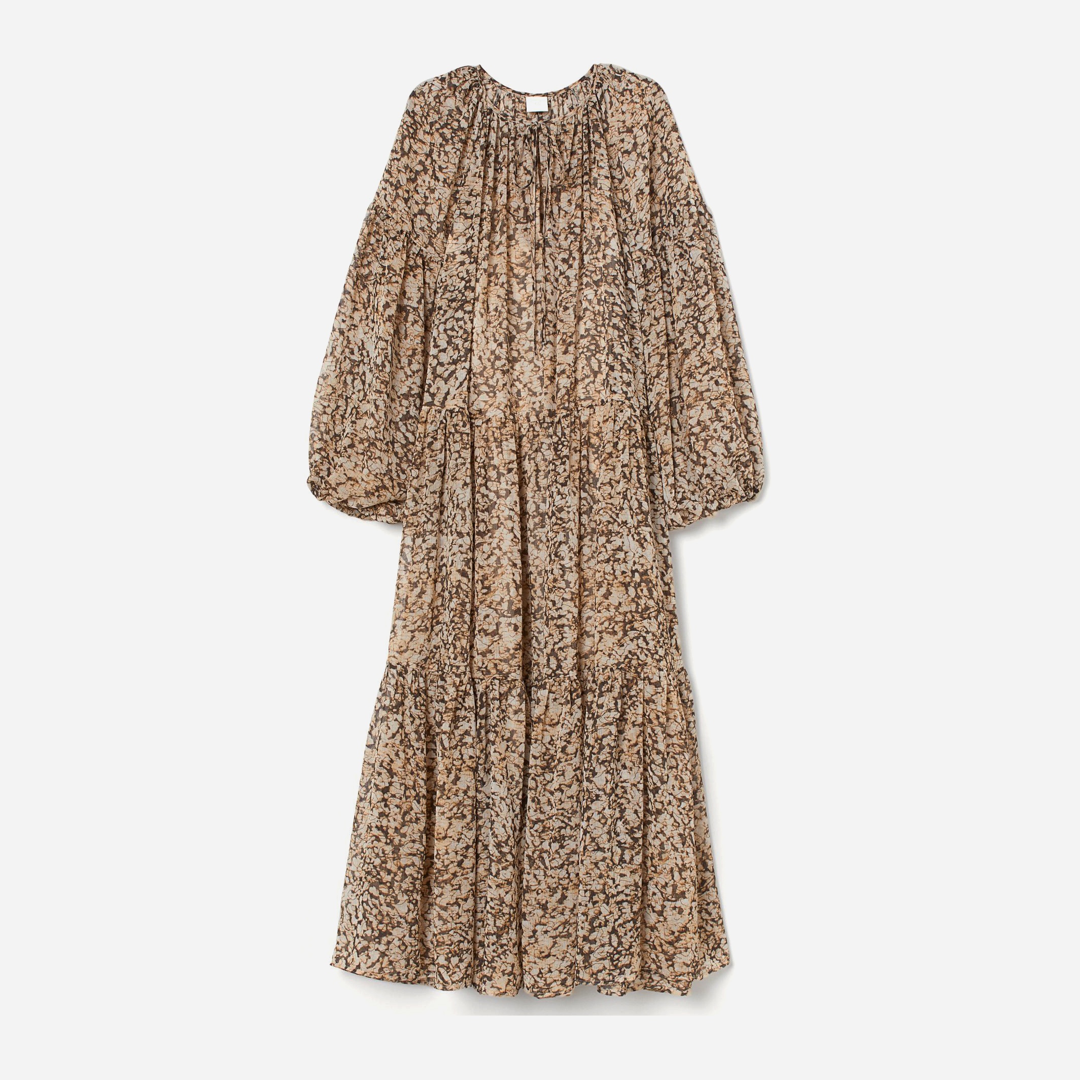 

Платье H&M 3003-8523692 S Светло-бежевое