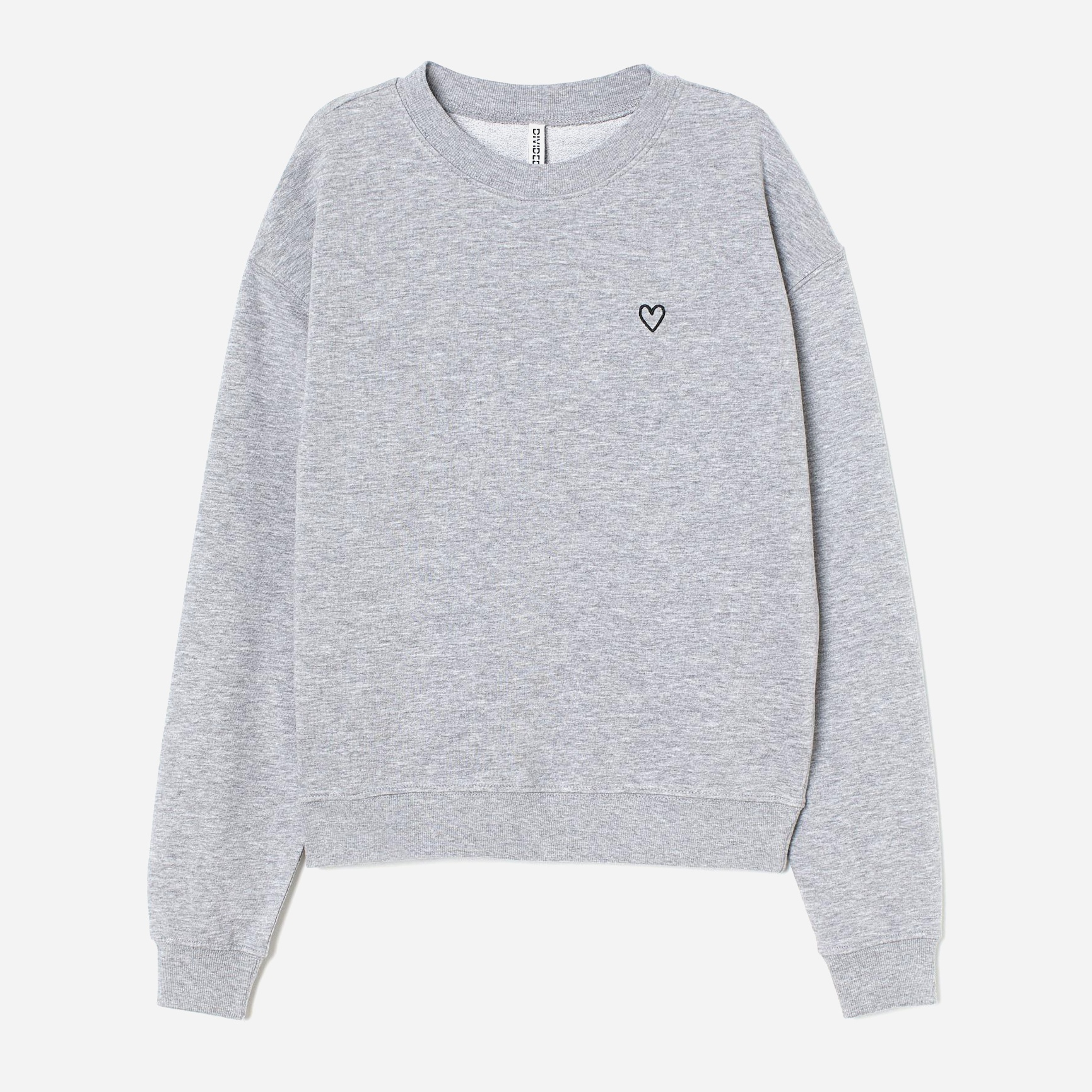 

Свитшот H&M Divided 304-6779302 XL Серый меланж