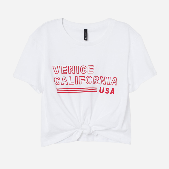 

Топ H&M Divided 3103-7083459 M Белый
