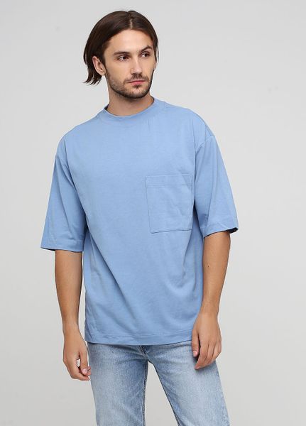 

Футболка мужская H&M M Голубая (1092-987)