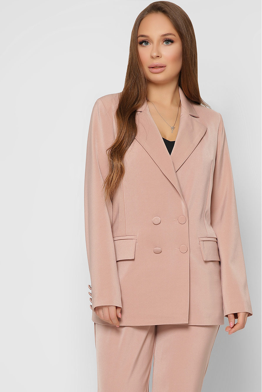 

Удлиненный женский пиджак JK-9024-10 Carica XS