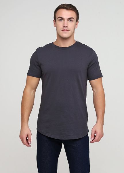 

Футболка мужская H&M M Серая (1095-444)