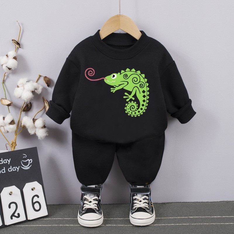 

Комплект-двойка Pingvik 8731 размер 116 рост 110-116 см цвет- черный