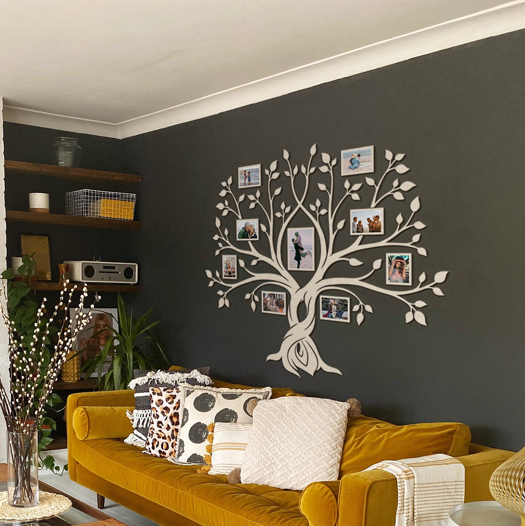 

Семейное дерево Family forever 175х158 см LIKEWOOD с набором фоторамок, белое