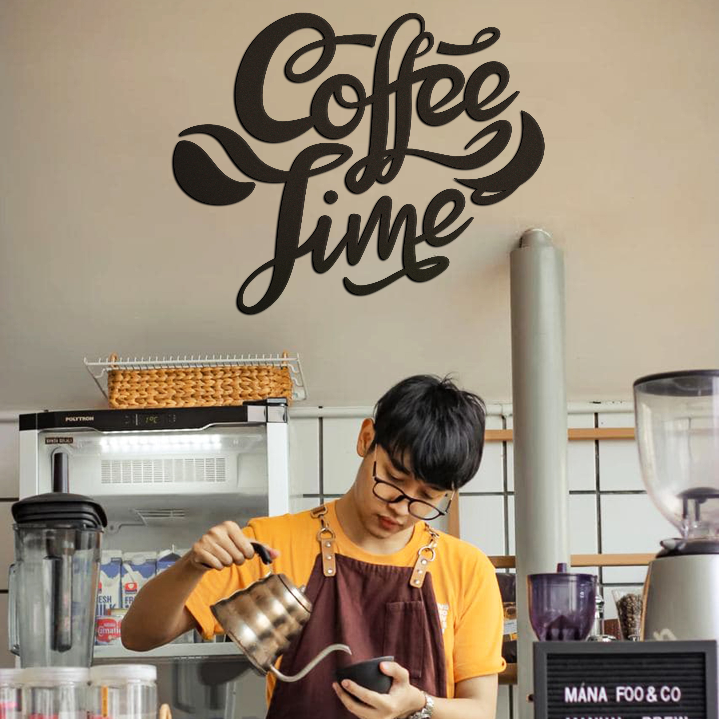 

Картина из дерева Coffee Time 70х60 см LIKEWOOD