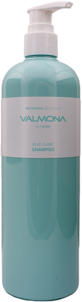 Акція на Шампунь для волос Valmona Увлажнение Recharge Solution Blue Clinic Shampoo 480 мл (8802929004457) від Rozetka UA
