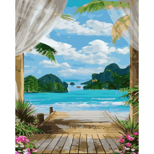 

Картина по номерам. Rainbow Art "Прекрасный вид" GX39408-RA