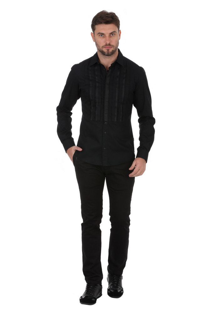 

Рубашка Roberto Cavalli Class - черная 57549, Рубашка Roberto Cavalli Class 48-50 черная 57549