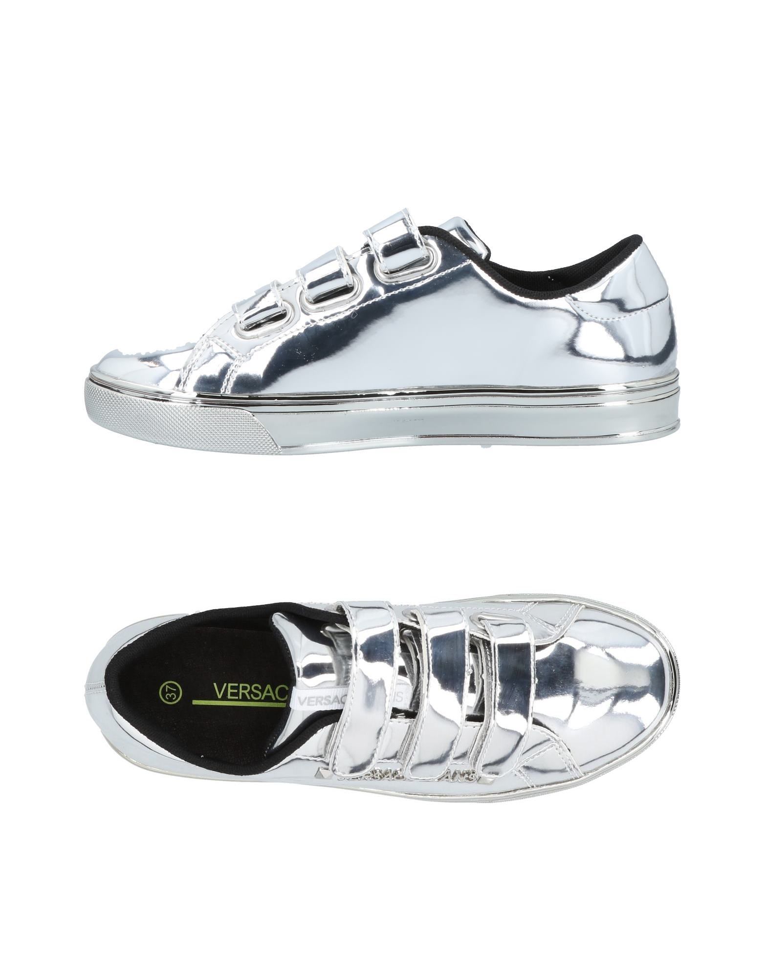 

Женские кроссовки Versace Jeans 37 серебряные 15022-37