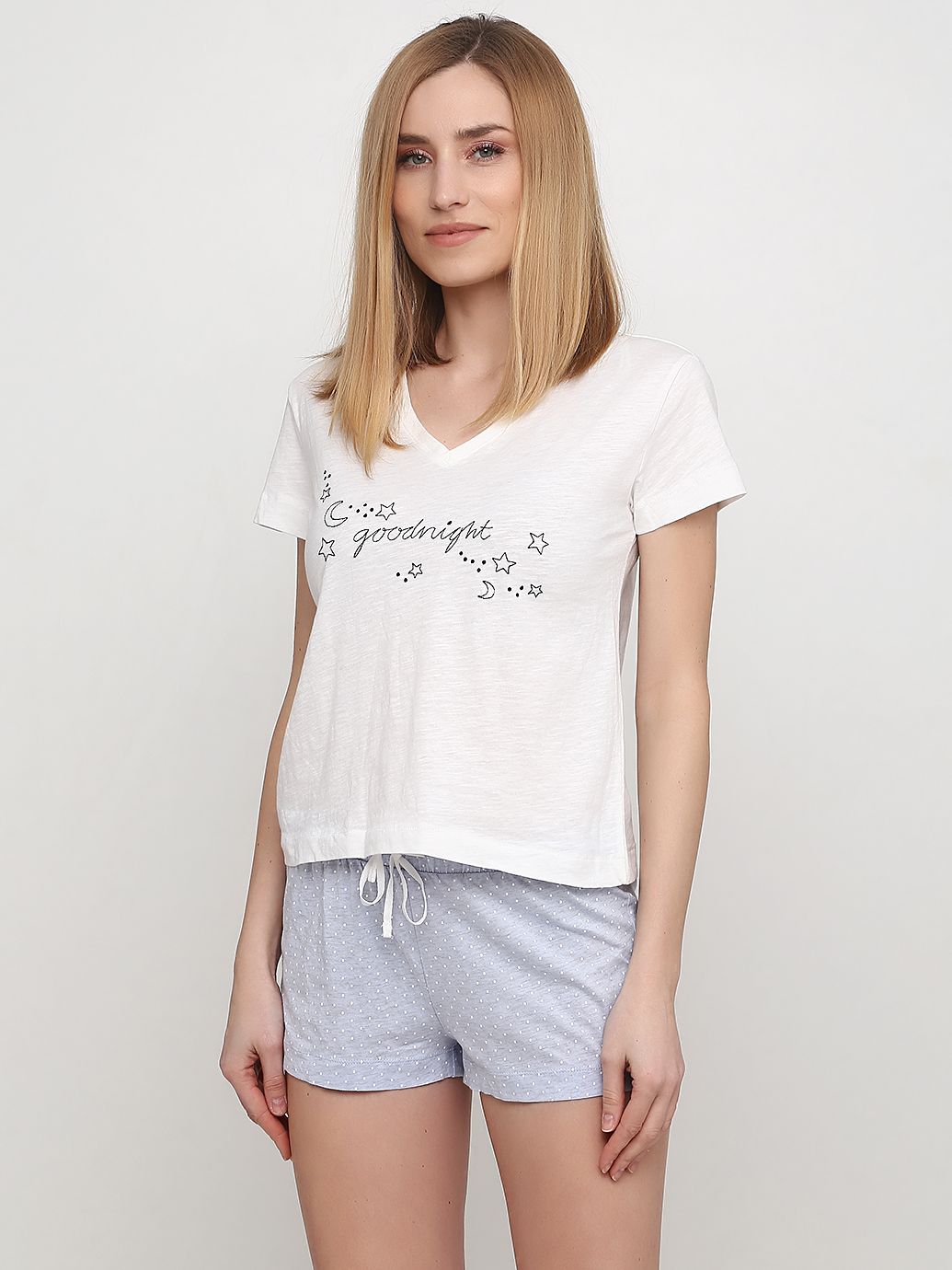

Пижамная майка H&M 0749415 XS Белая