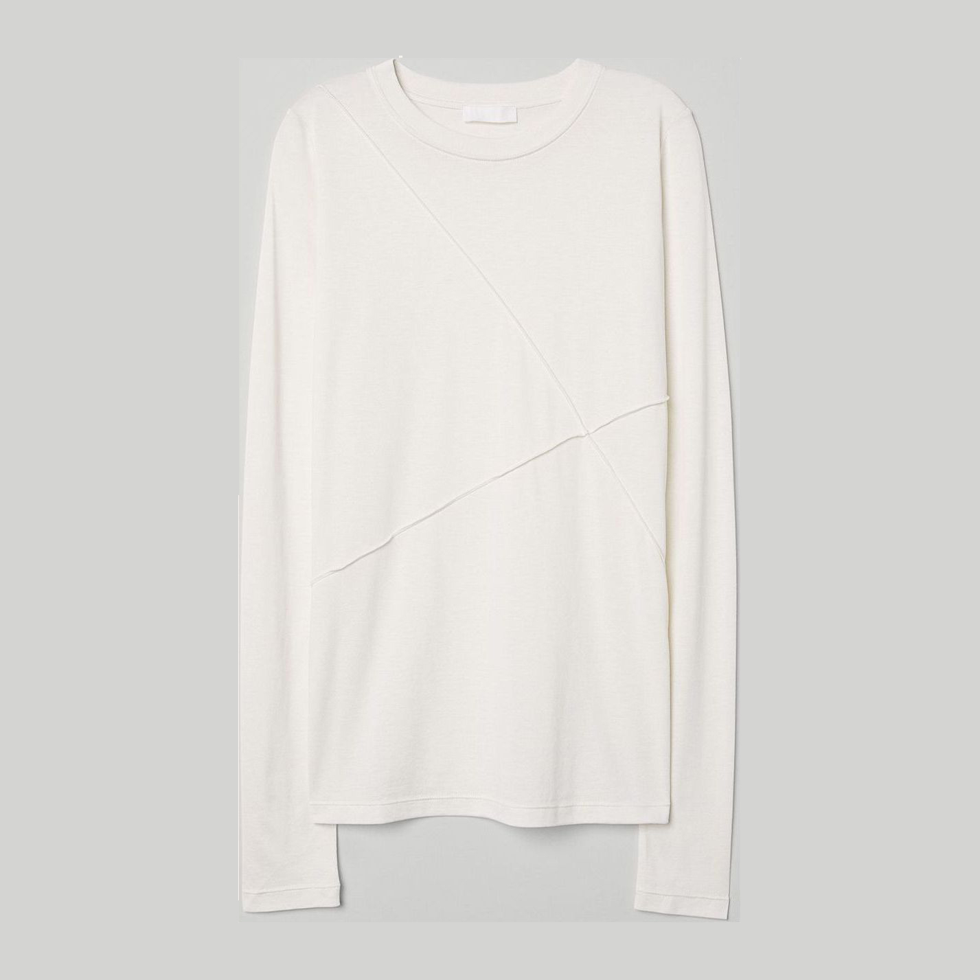 

Лонгслив H&M 0691989 XL Белый