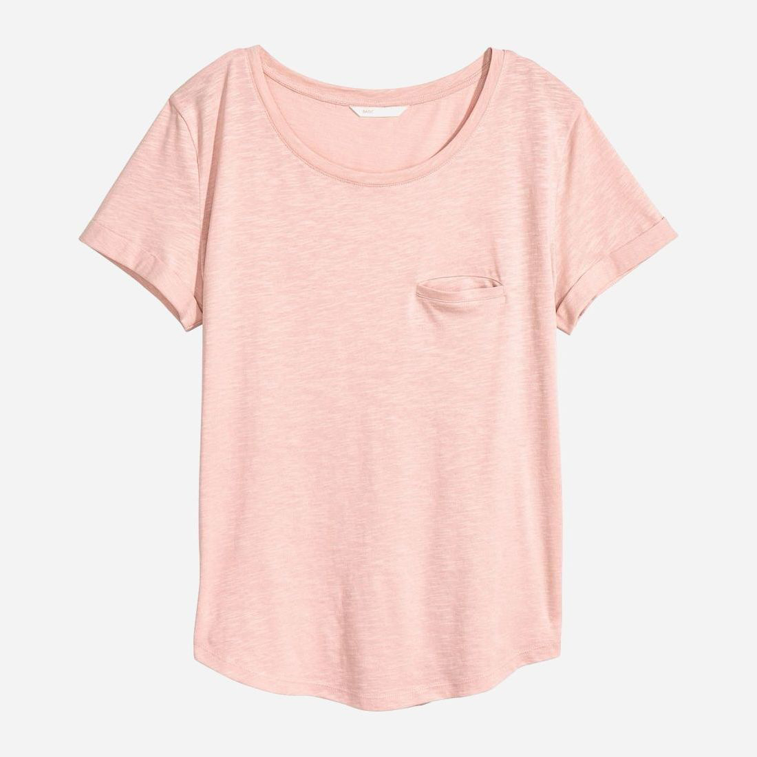 

Футболка H&M 0189955 L Коралловая