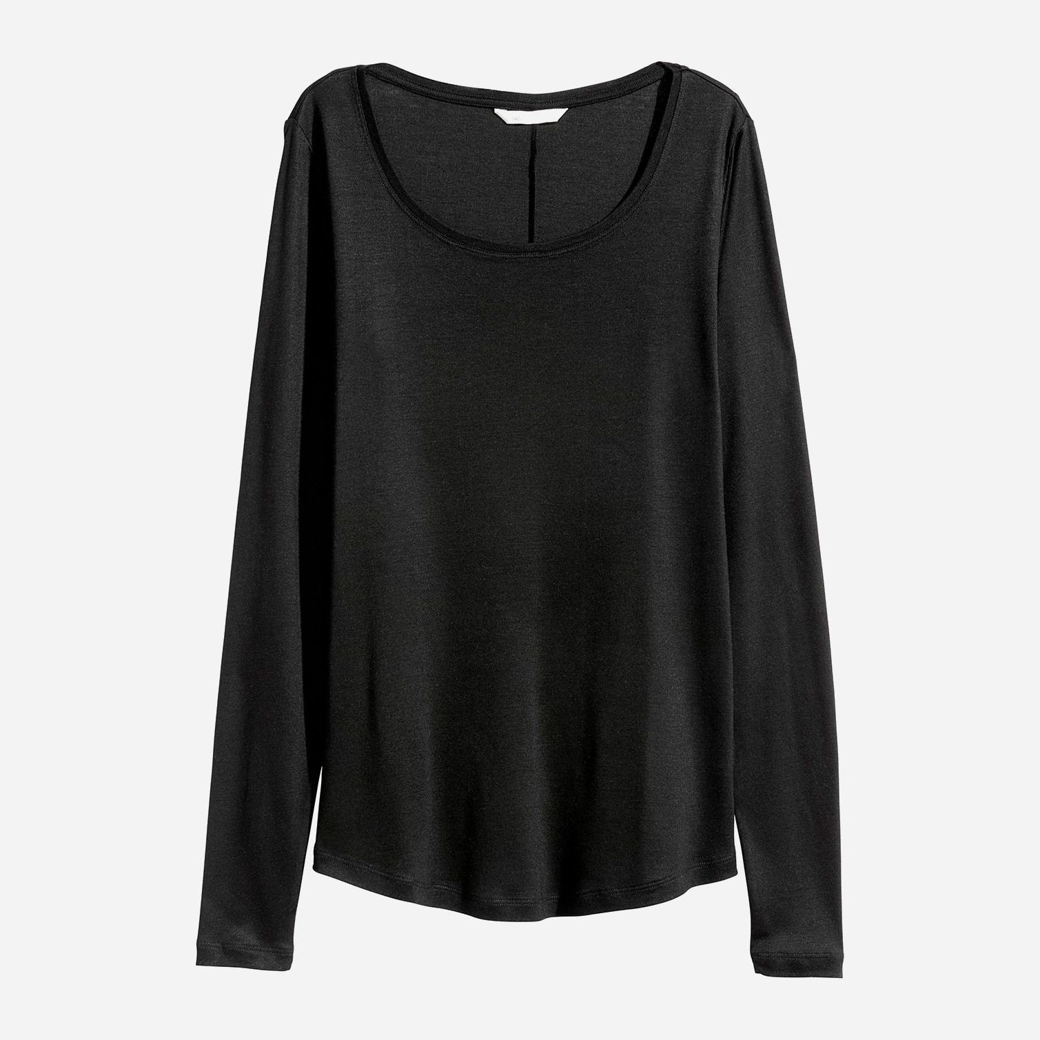 

Лонгслив H&M 0458087 XS Черный