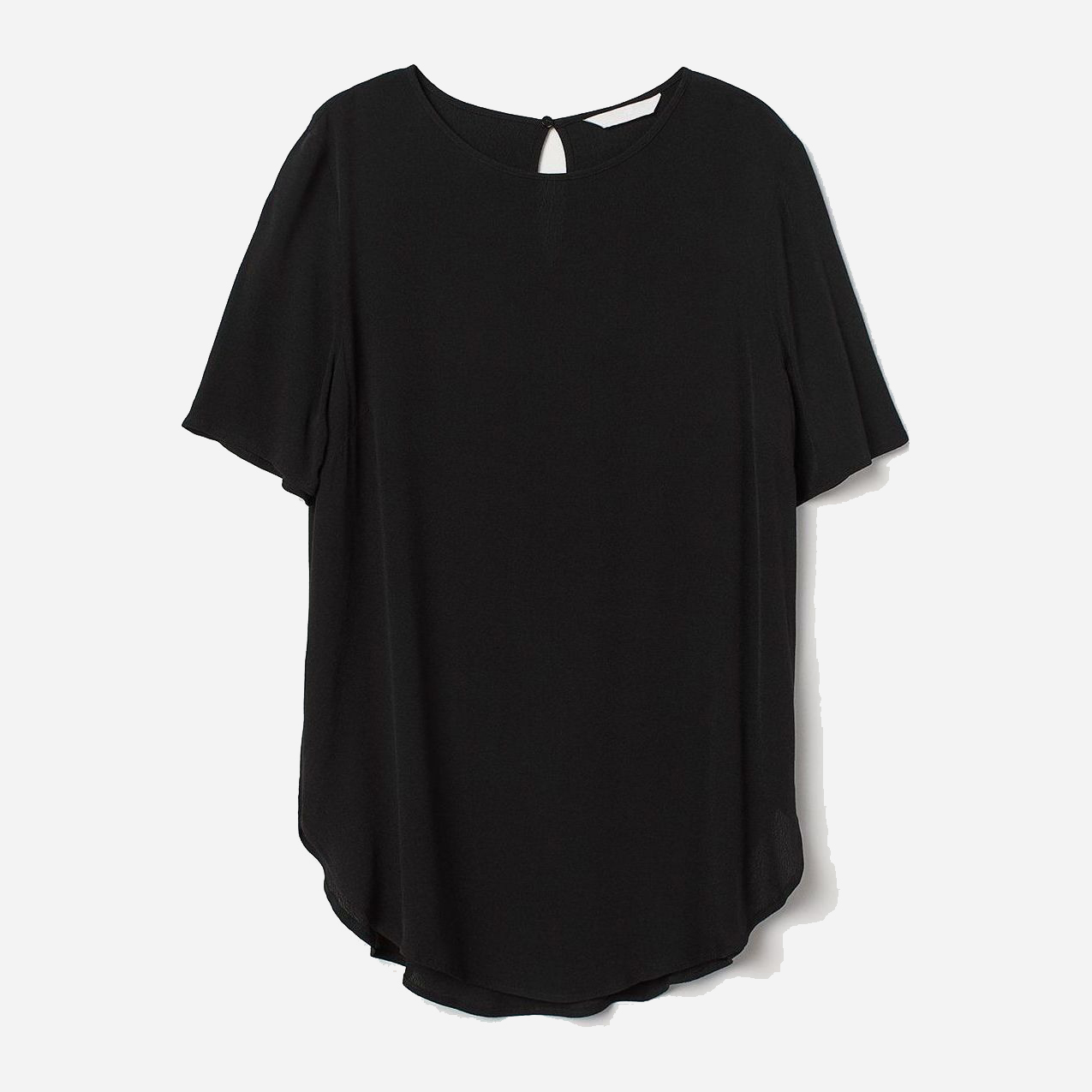 

Блузка H&M 0697060  Черная, Блузка H&M 0697060 34 Черная