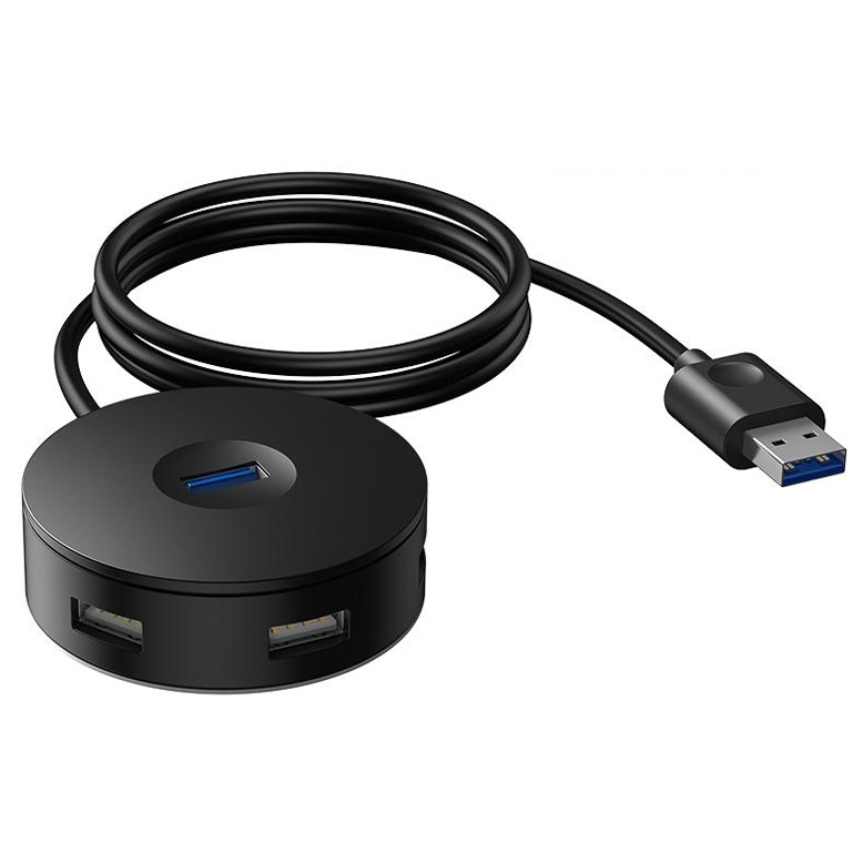

HUB USB Baseus C30A-03 (CAHUB-U01) (4USB 1M) Чёрный