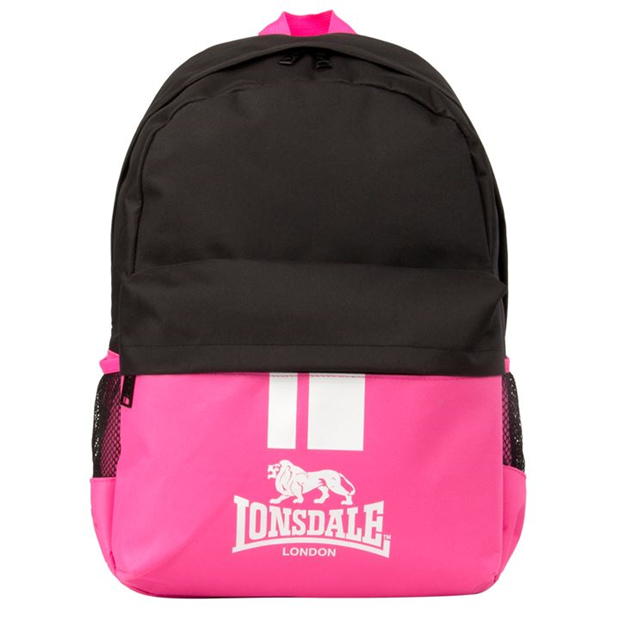 

Рюкзак Lonsdale Pocket 43x29x14 черно-розовый