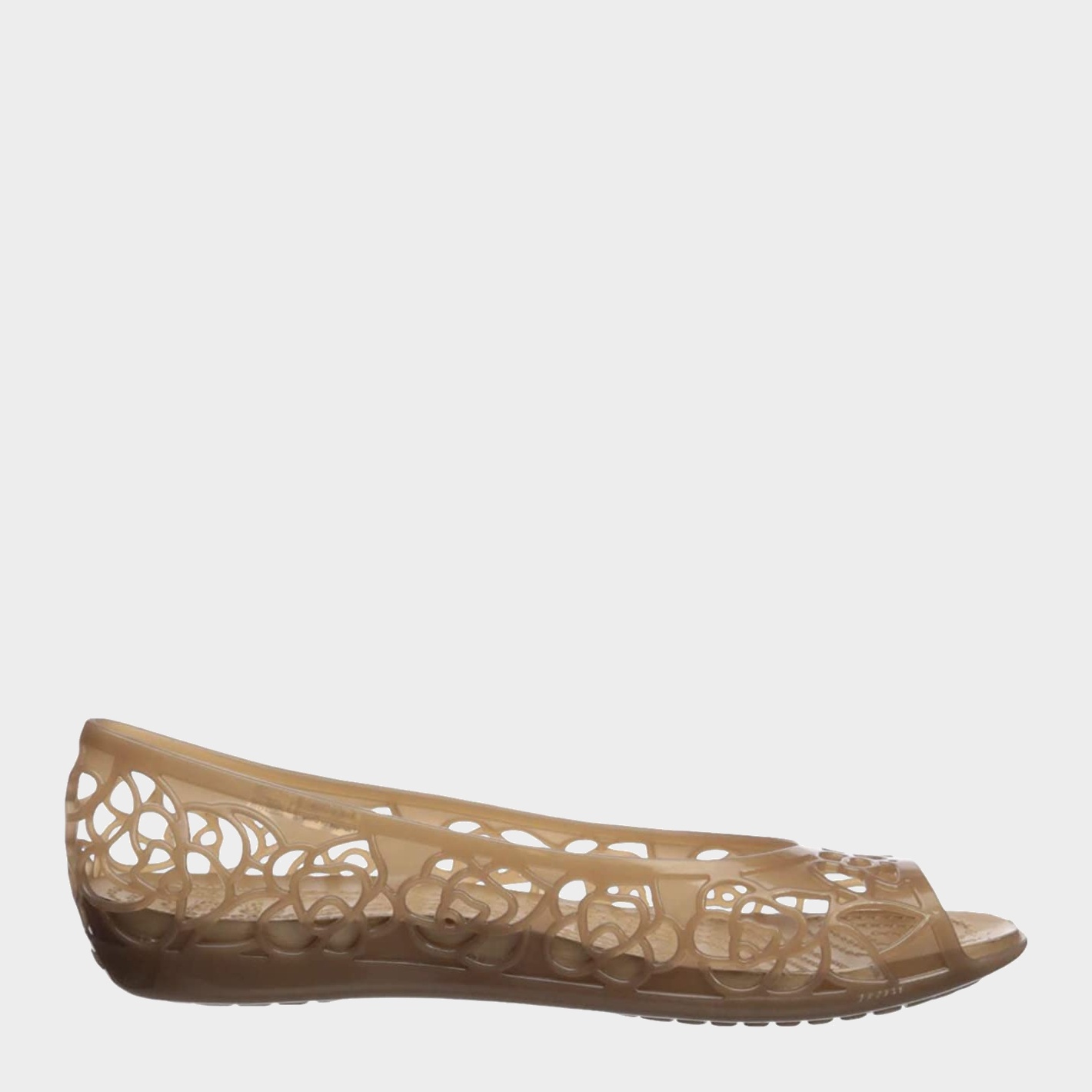 

Балетки Crocs Jibbitz Isabella Jelly Flat 203285-81D-W6 36-37 22.9 см Золото