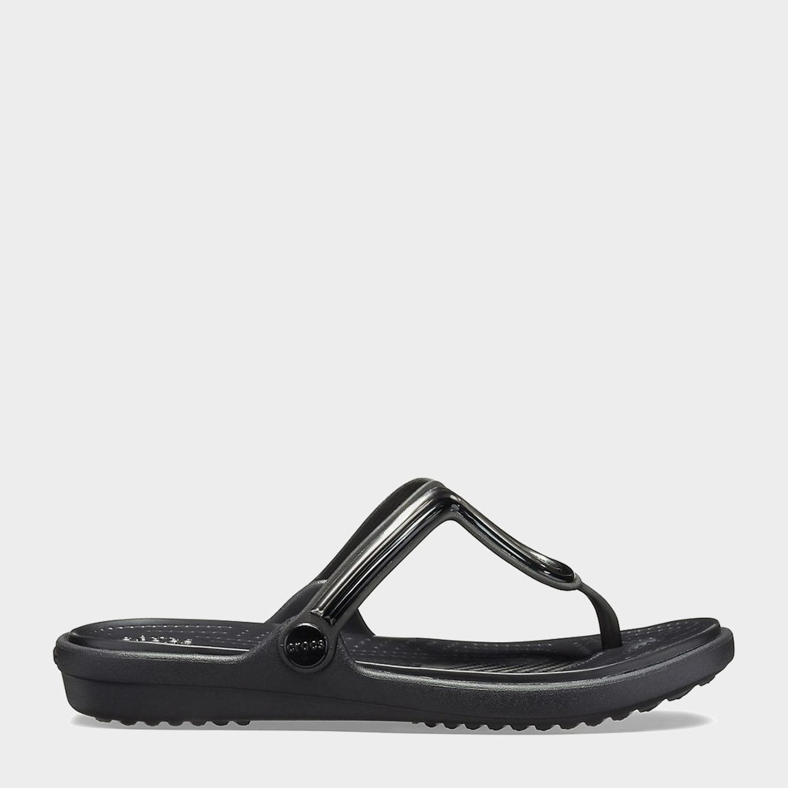 

Вьетнамки Crocs Jibbitz Sanrah Metalblock Flat Flip 205470-0FN-W6 36-37 22.9 см Черные (9001054263602/191448321793)