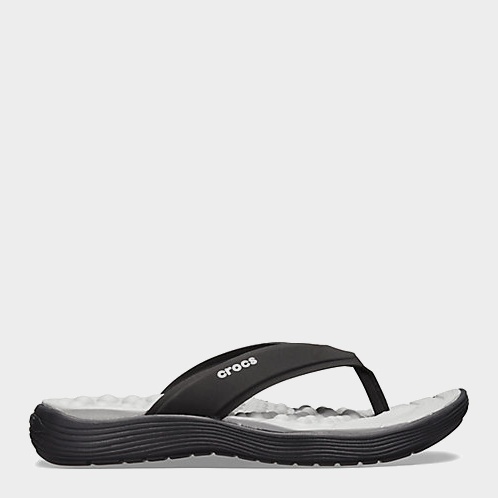 

Вьетнамки Crocs Reviva Flip 205473-060-W7 37-38 23.8 см Черные