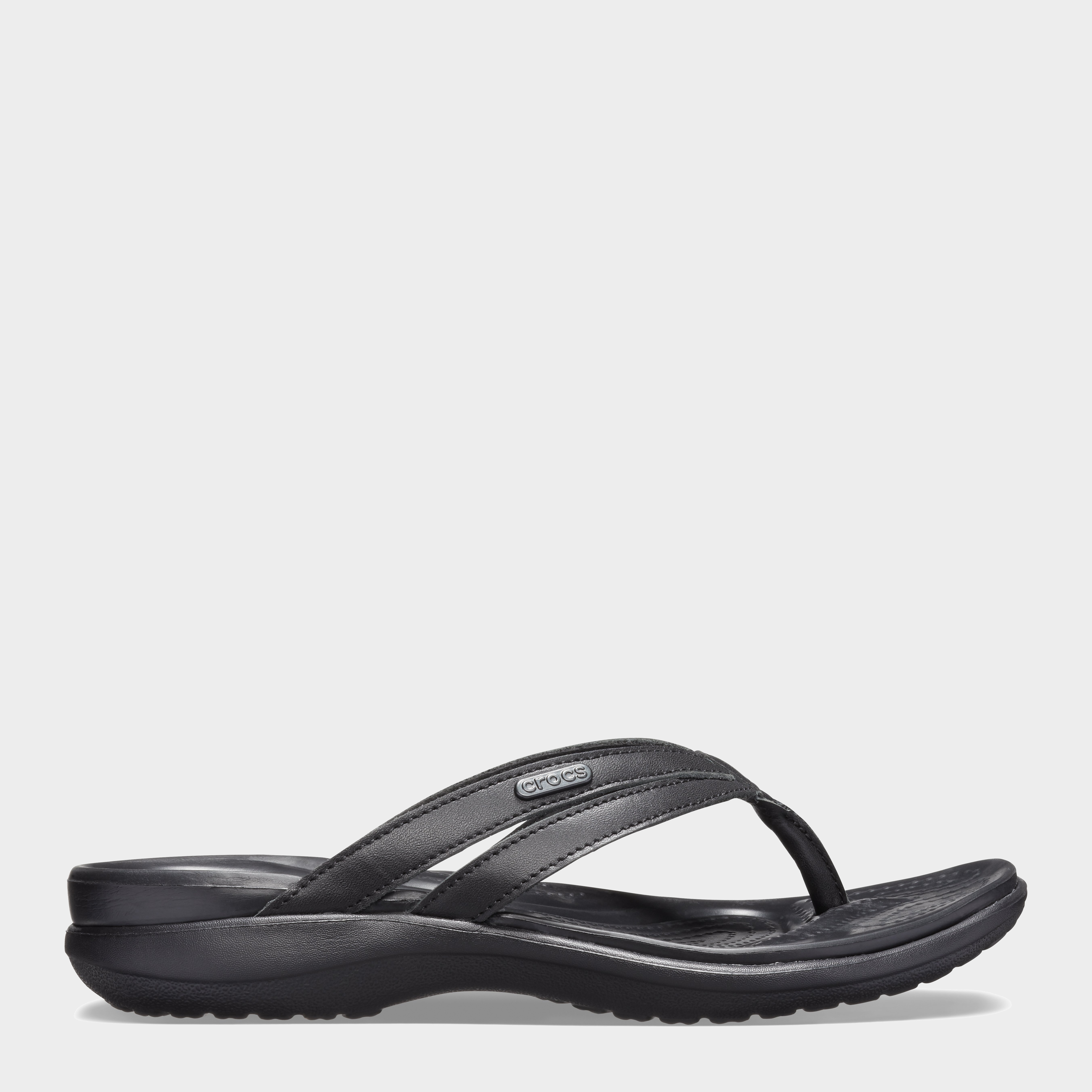 

Вьетнамки Crocs Capri Basic Strappy Flip 205797-060-W5 34-35 Черные