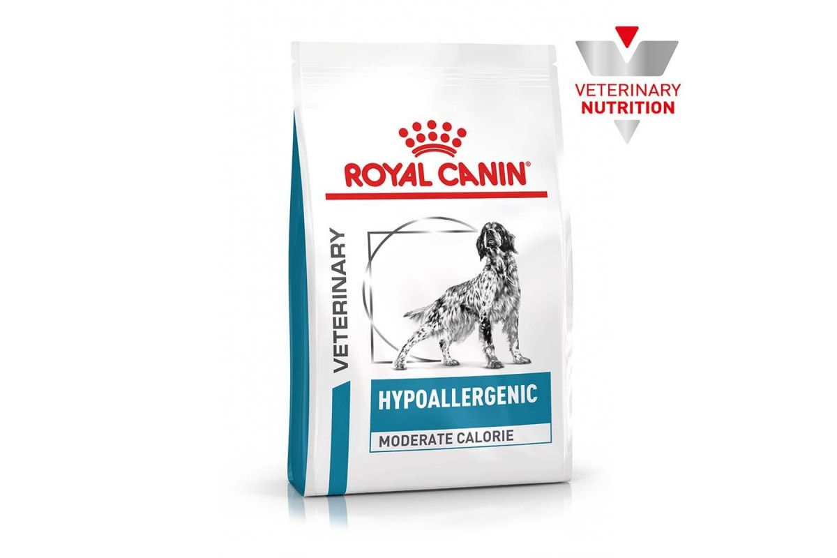 

Сухой корм Royal Canin Hypoallergenic Moderate Calorie Dog 1.5 кг