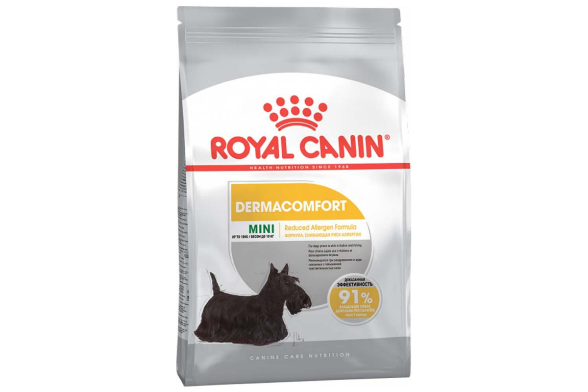 

Сухой корм Royal Canin Mini Dermacomfort Dog 3 кг