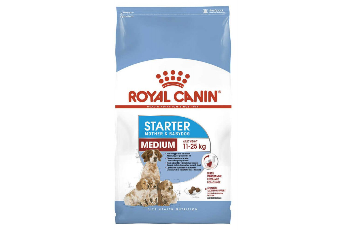 

Сухой корм Royal Canin Medium Starter Dog 12 кг