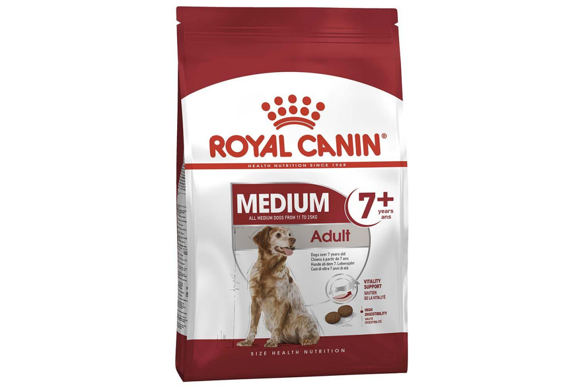 

Сухой корм Royal Canin Medium Adult 7+ Dog 4 кг