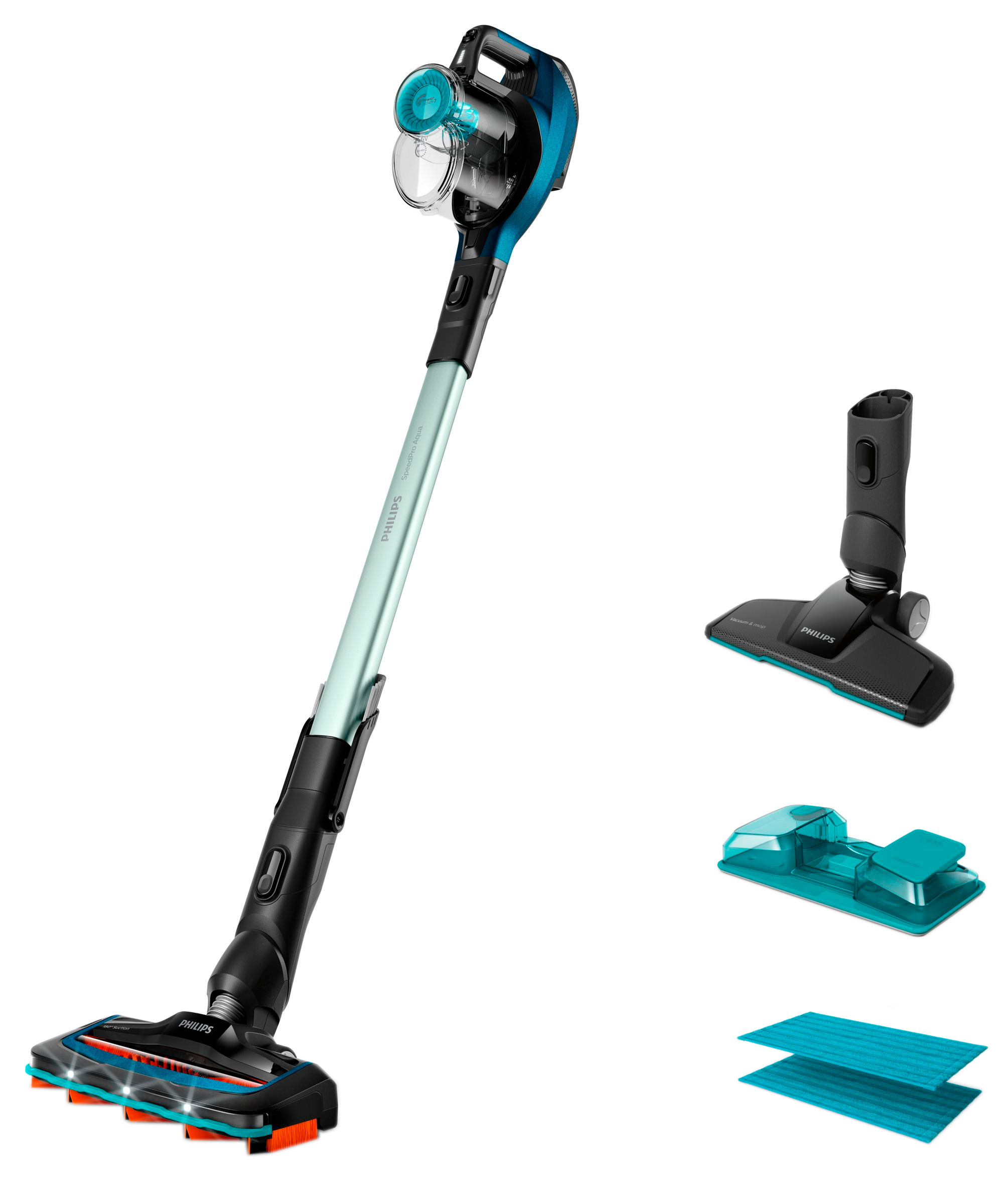 

Аккумуляторный пылесос PHILIPS SpeedPro Aqua FC6728/01
