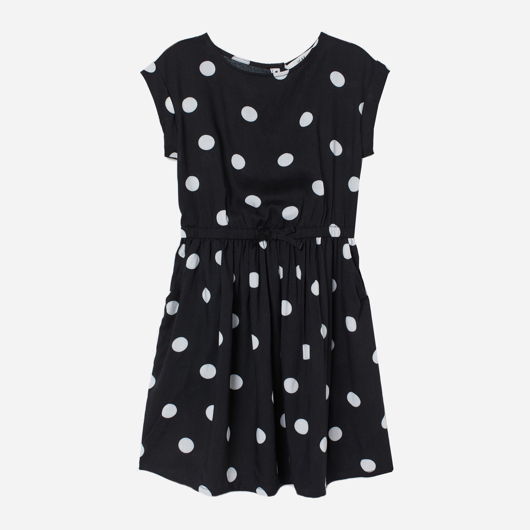

Платье H&M 2403-8033421 110 см Черное в горох (hm08077323855)