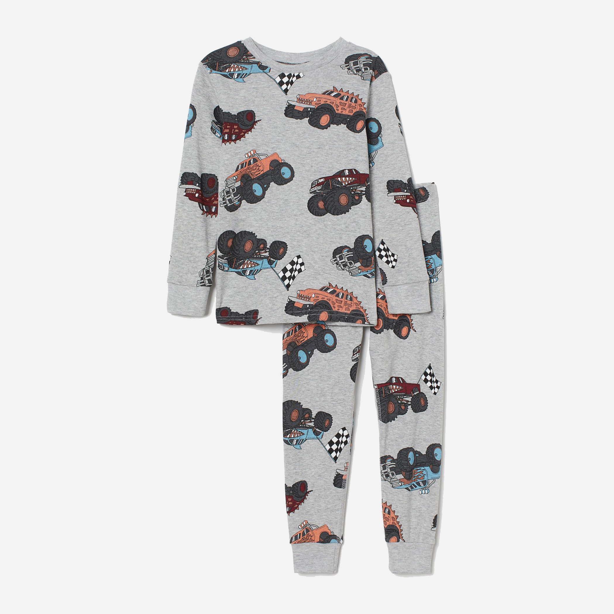 

Пижама H&M 2603-7304542 98-104 см Серая