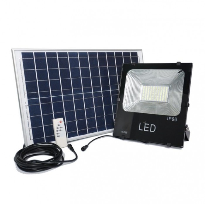 

Прожектор Solar LED на солнечной батарее 100W