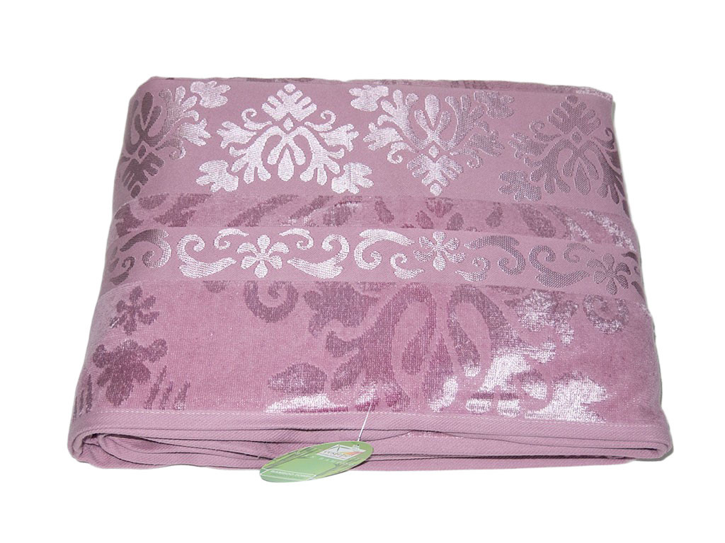

Велюровая махровая простынь Cestepe Bamboo Rose 200х220