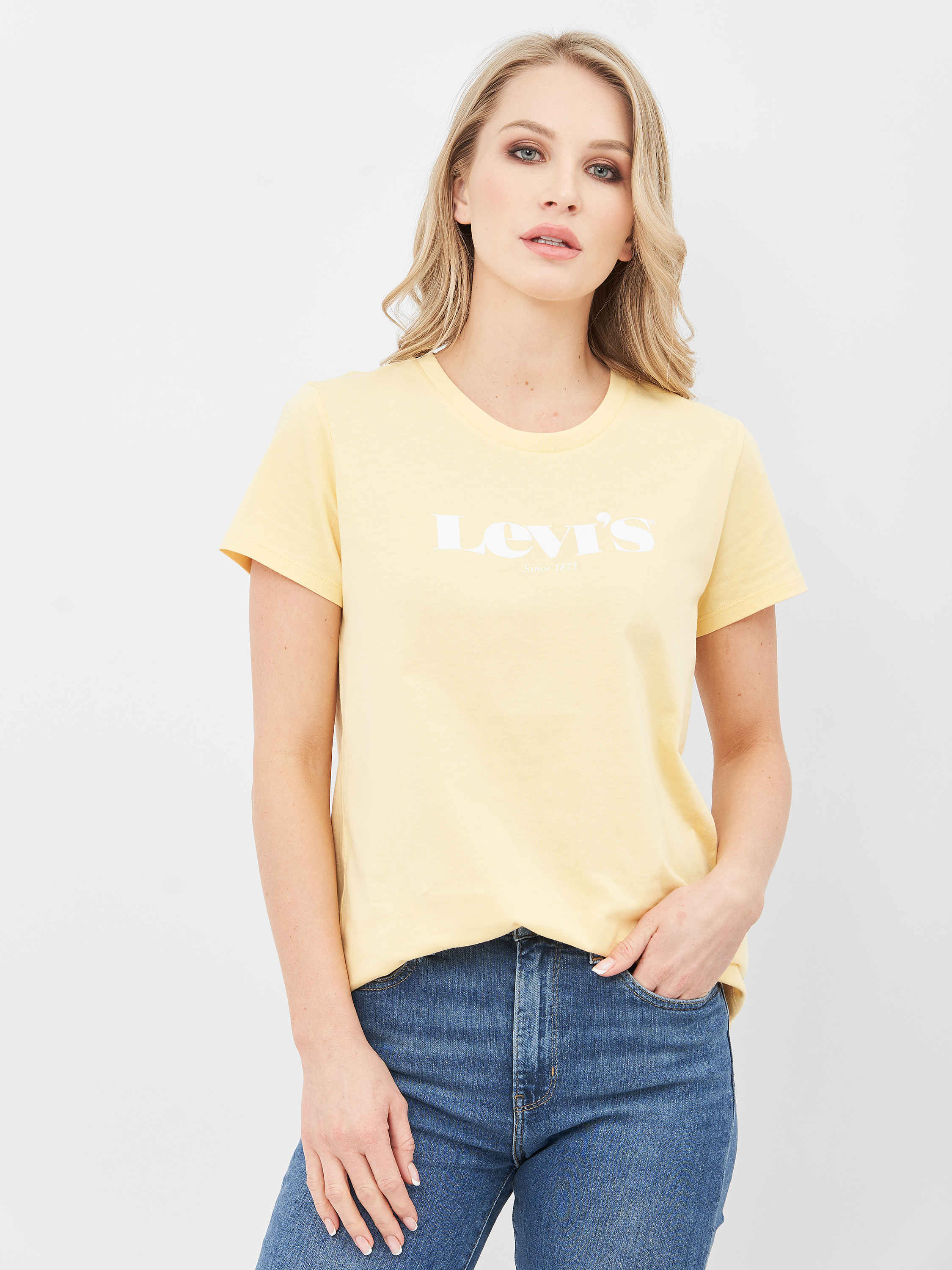 

Футболка Levi's The Perfect Tee New Logo Outline Golden 17369-1260 XS