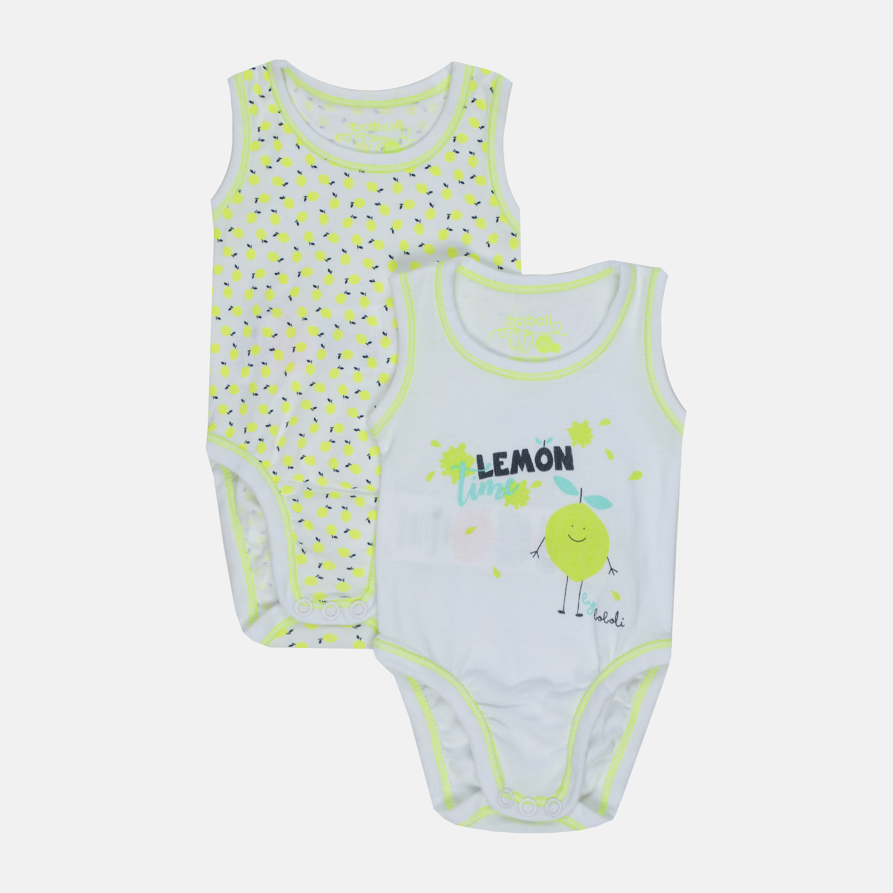 

Боди-майка Boboli 147114-1100 50 см 2 шт