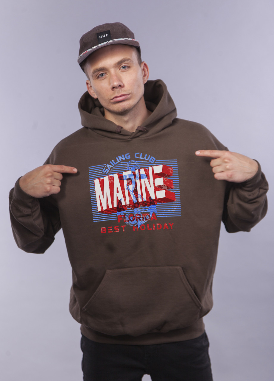 

Толстовка Шоколадная LOYS "Marine" XXL