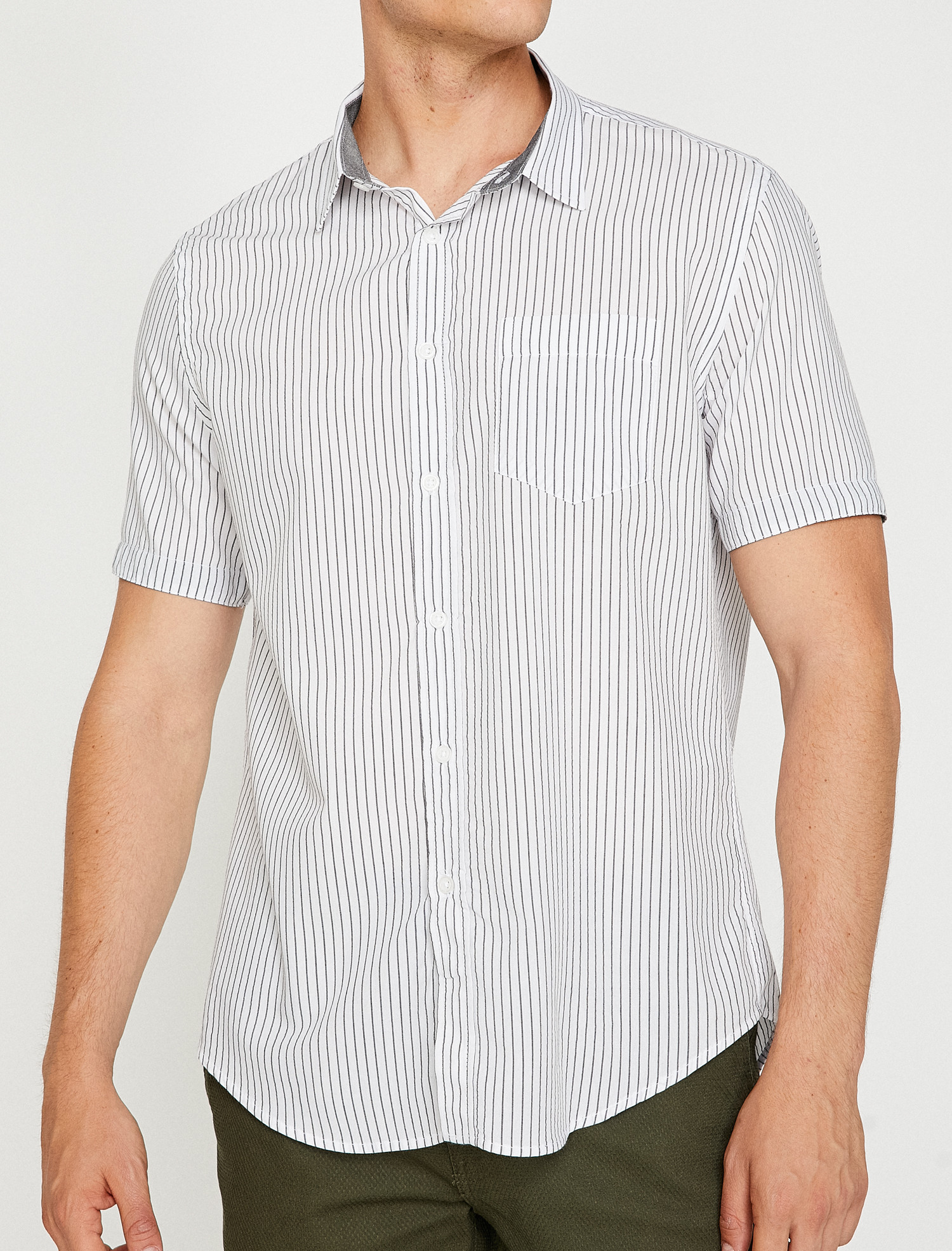 

Рубашка Koton 8YAM61298NW M Marine Stripe