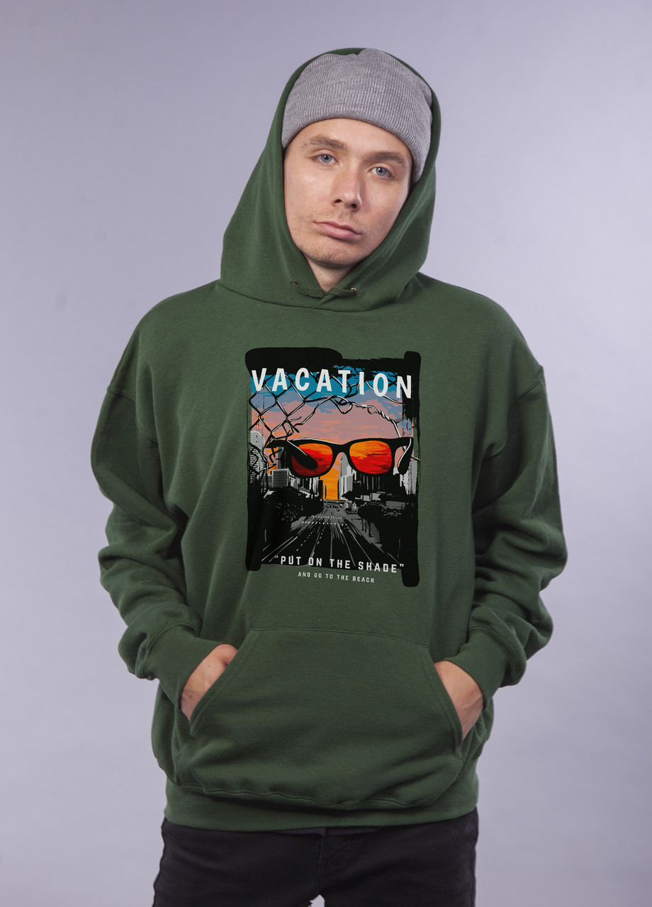 

Толстовка тёмно зелёная LOYS "Vocation" XXL