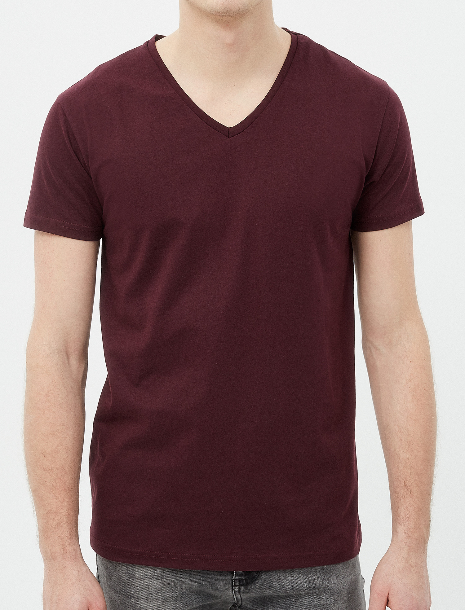 

Футболка Koton 7YAM12138LK XS Bordeux
