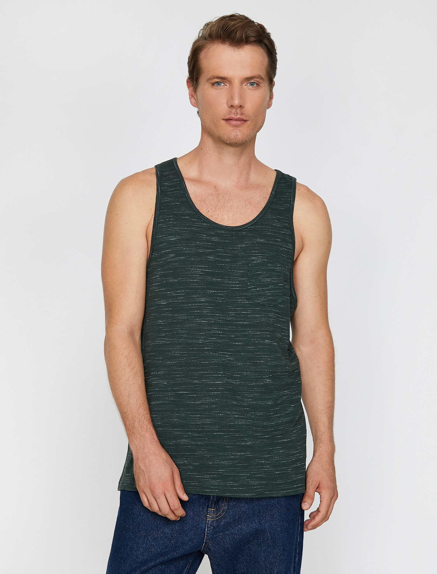 

Майка Koton 8yam14139ok M Green