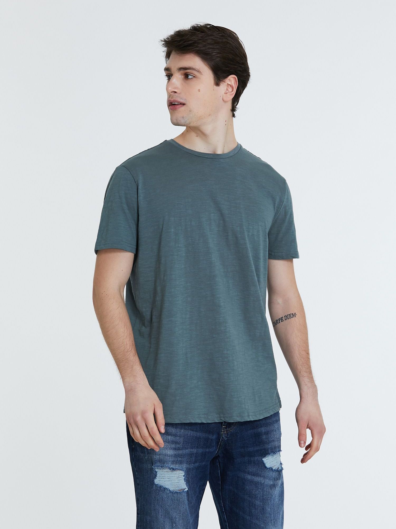 

Футболка Piazza Italia 42052-55655 M Eggshell Blue