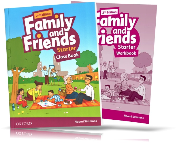 

Family and Friends 2th edition Starter, Class book + Workbook | учебник + тетрадь (комплект) английского языка