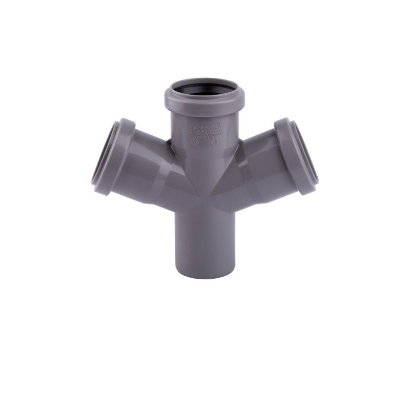 

Крестовина канализационная TA Sewage 110х110х110х110, 45°