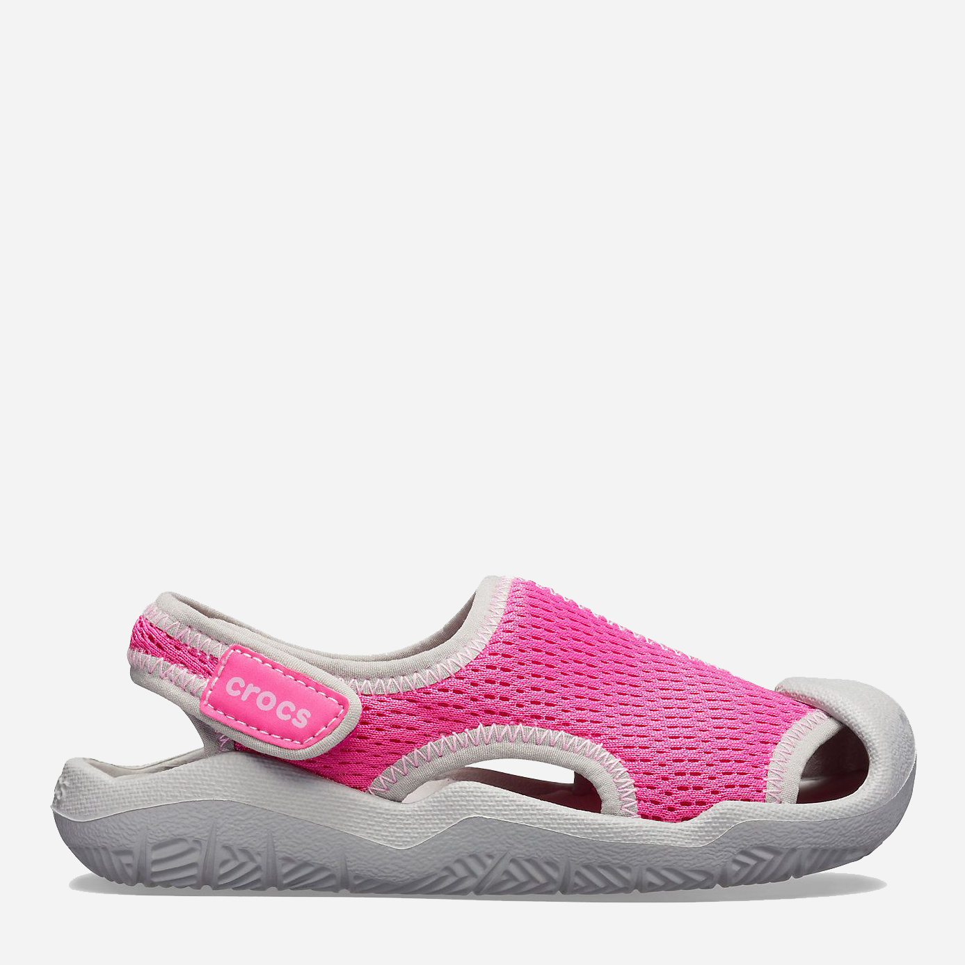 

Сандалии Crocs Swiftwater Mesh 205463-6X0-J1 32-33 20 см Розовые