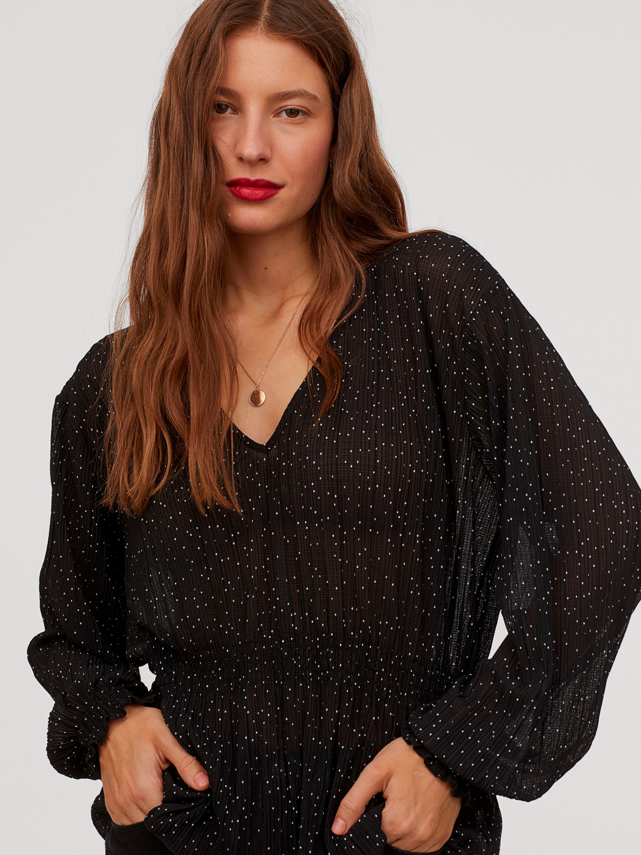 

Блузка H&M 0797624-0 S Черная