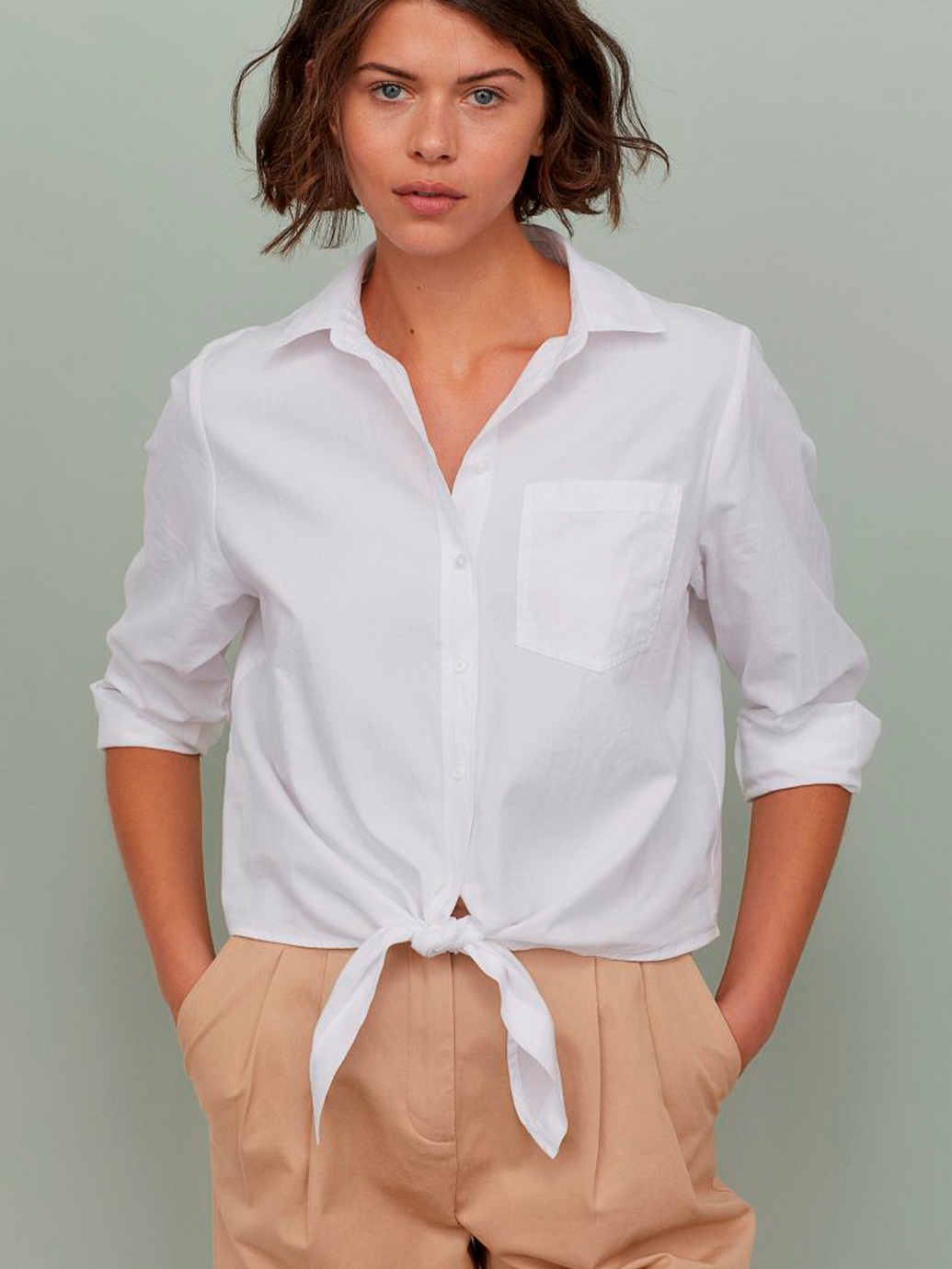 

Блузка H&M 0817152-1 XS Белая