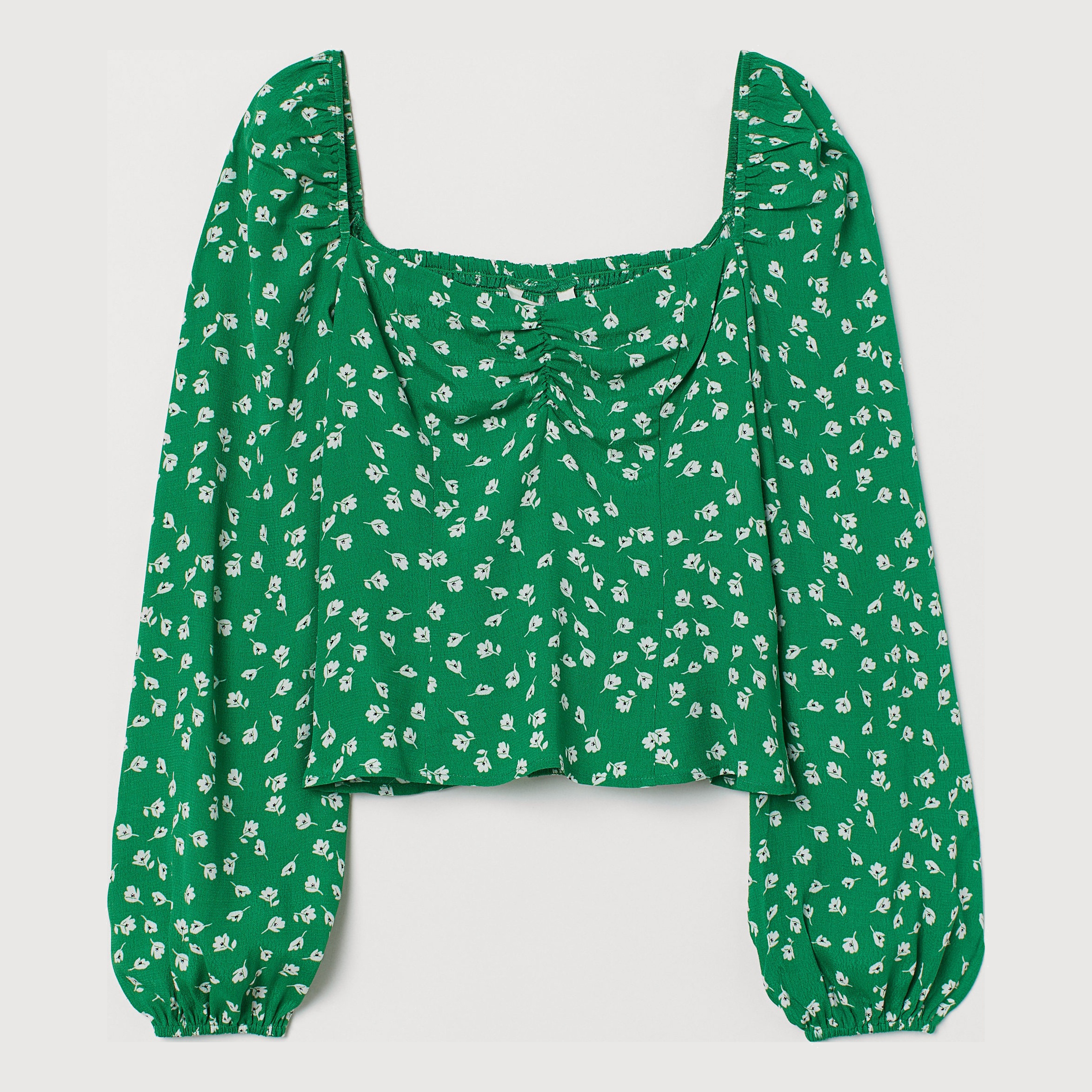 

Блузка H&M 0821148-1  Зеленая, Блузка H&M 0821148-1 42 Зеленая